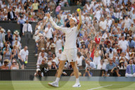 Day ten of the 2025 Wimbledon Tennis Championships at the All England Club Lawn Tennis and Croquet Club in London, UK.