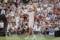 Day ten of the 2025 Wimbledon Tennis Championships at the All England Club Lawn Tennis and Croquet Club in London, UK.