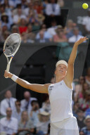 Day thirteen of the 2025 Wimbledon Tennis Championships at the All England Club Lawn Tennis and Croquet Club in London, UK.