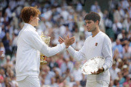 Day fourteen of the 2025 Wimbledon Tennis Championships at the All England Club Lawn Tennis and Croquet Club in London, UK.