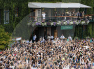 Day fourteen of the 2025 Wimbledon Tennis Championships at the All England Club Lawn Tennis and Croquet Club in London, UK.