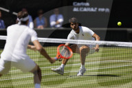 Day ten of the 2025 Wimbledon Tennis Championships at the All England Club Lawn Tennis and Croquet Club in London, UK.