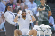 Day ten of the 2025 Wimbledon Tennis Championships at the All England Club Lawn Tennis and Croquet Club in London, UK.