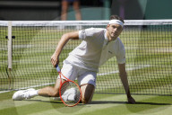 Day ten of the 2025 Wimbledon Tennis Championships at the All England Club Lawn Tennis and Croquet Club in London, UK.