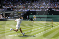 Day ten of the 2025 Wimbledon Tennis Championships at the All England Club Lawn Tennis and Croquet Club in London, UK.