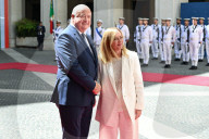 Prime Minister Giorgia Meloni Meets Federal Chancellor of Austria, Christian Stocker