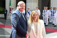 Prime Minister Giorgia Meloni Meets Federal Chancellor of Austria, Christian Stocker