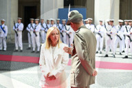 Prime Minister Giorgia Meloni Meets Federal Chancellor of Austria, Christian Stocker