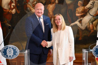 Prime Minister Giorgia Meloni Meets Federal Chancellor of Austria, Christian Stocker
