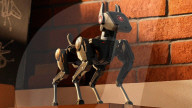 Robot dog pet with AI