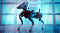 Robot dog pet with AI
