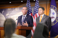 House Democrats Press Conference At Capitol
