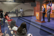 House Democrats Press Conference At Capitol