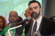 Zohran Mamdani, Democratic Nominee For New York City Mayor Speaks At DC37 Endorsement Event In New York City