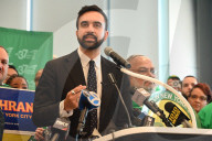 Zohran Mamdani, Democratic Nominee For New York City Mayor Speaks At DC37 Endorsement Event In New York City