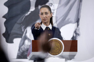Mexico’s President Claudia Sheinbaum Holds Press Conference 