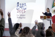 Mexico’s President Claudia Sheinbaum Holds Press Conference 