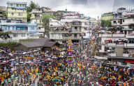 Behdienkhlam Festival In Meghalaya, India