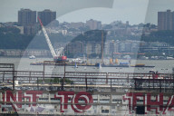 Water Rescue Of Individuals In The Water Near Pier 34