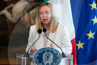 Prime Minister Giorgia Meloni Meets Federal Chancellor Of Austria, Christian Stocker