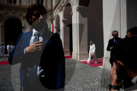 Prime Minister Giorgia Meloni Meets Federal Chancellor Of Austria, Christian Stocker