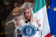 Prime Minister Giorgia Meloni Meets Federal Chancellor Of Austria, Christian Stocker