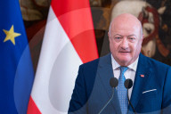 Prime Minister Giorgia Meloni Meets Federal Chancellor Of Austria, Christian Stocker