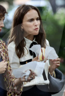 Natalie Portman on the film set of ''Good Sex'', New York