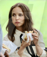 Natalie Portman on the film set of ''Good Sex'', New York