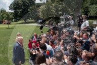 President Trump Spoke At Length With The Media Prior To Boarding Marine One On July 15, 2025.