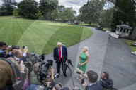 President Donald J Trump Departs The White House To Head To Pennsylvania To Participates  In The Inaugural Pennsylvania Energy And Innovation Event