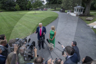 President Donald J Trump Departs The White House To Head To Pennsylvania To Participates  In The Inaugural Pennsylvania Energy And Innovation Event