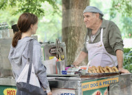 Natalie Portman and Lena Dunham on the film set of ''Good Sex'', New York