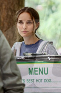 Natalie Portman and Lena Dunham on the film set of ''Good Sex'', New York