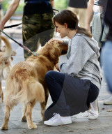 Natalie Portman and Lena Dunham on the film set of ''Good Sex'', New York