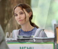 Natalie Portman and Lena Dunham on the film set of ''Good Sex'', New York