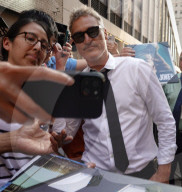 Joaquin Phoenix Stops For Fans In New York City ? 15 Jul 2025