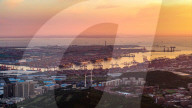 Qingdao Port Container Transportation