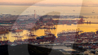 Qingdao Port Container Transportation