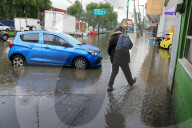 Heavy Rains Hits East Of The Mexico City