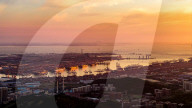 Qingdao Port Container Transportation