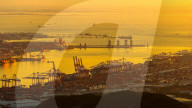 Qingdao Port Container Transportation