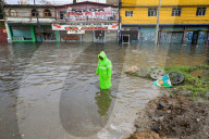 Heavy Rains Hits East Of The Mexico City