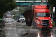 Heavy Rains Hits East Of The Mexico City