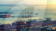 Qingdao Port Container Transportation