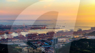 Qingdao Port Container Transportation