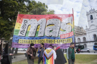 Protest Rally In Buenos Aires On July 14, Non-Binary Visibility Day