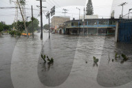 Heavy Rains Hits East Of The Mexico City