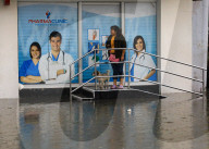 Heavy Rains Hits East Of The Mexico City