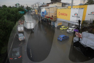 Heavy Rains Hits East Of The Mexico City
